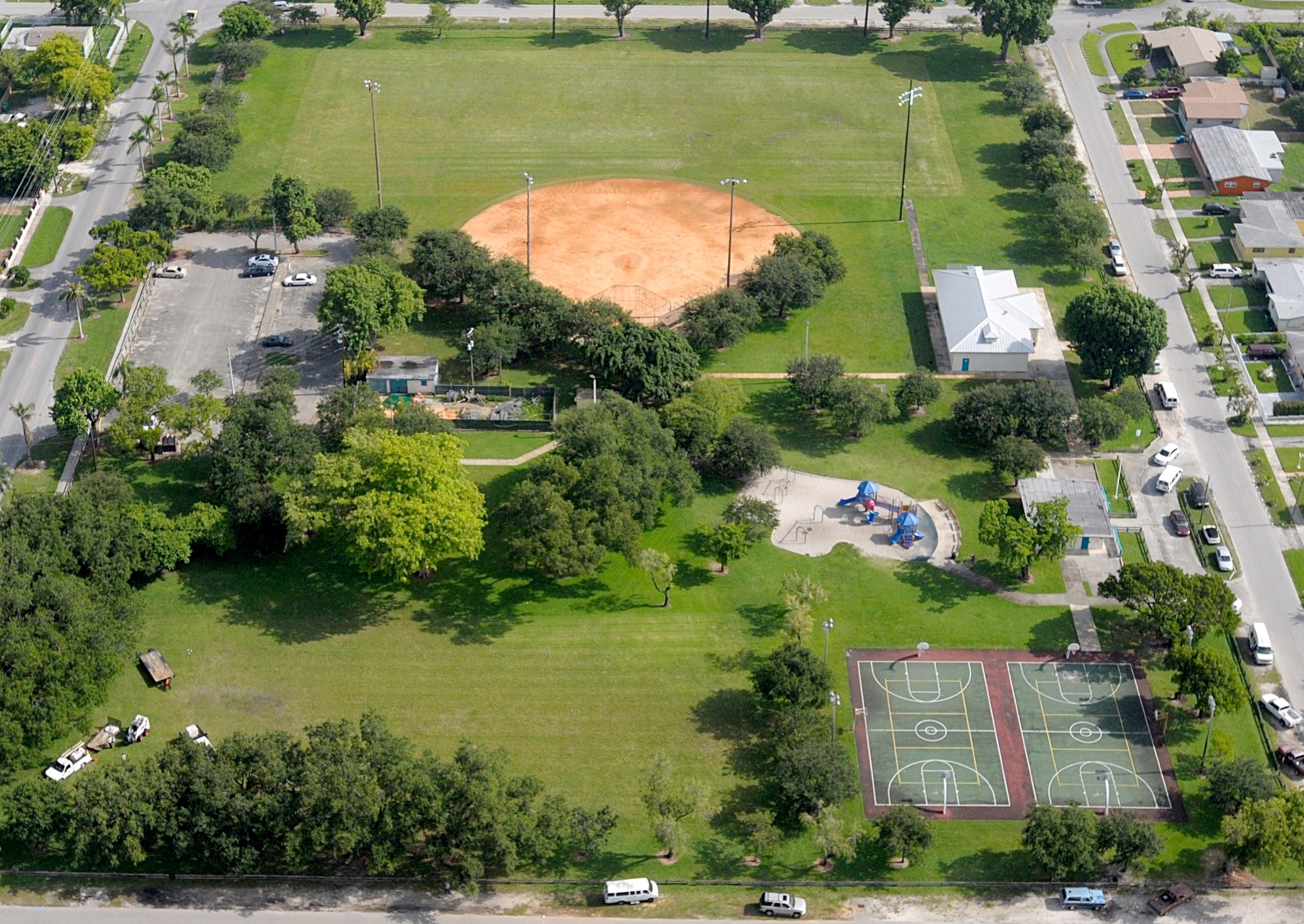 Scott Park Aerial View 