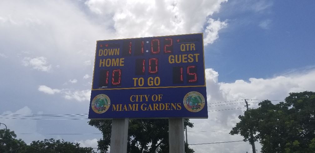 NDOP 2019 August 22 Scoreboard Installation 5